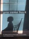 Cover image for You Came Back